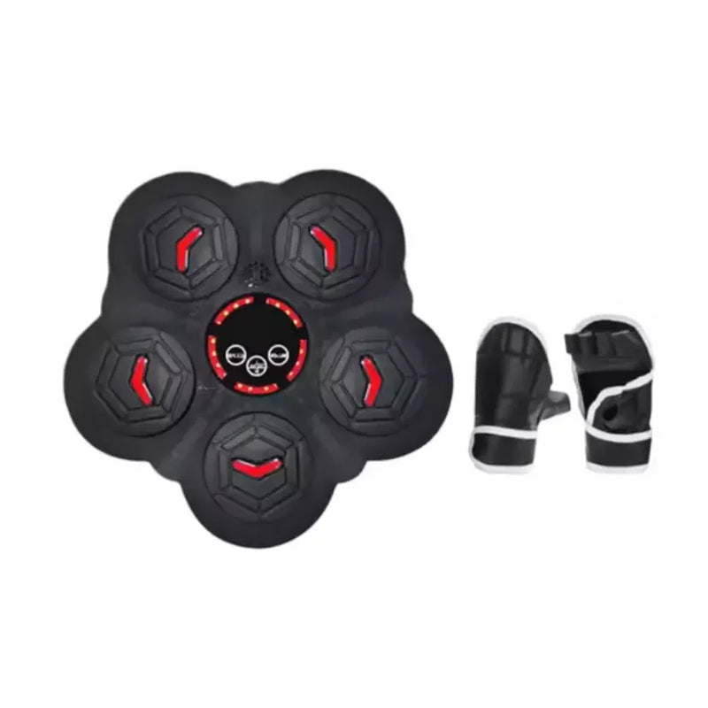 Máquina de Boxe Musical Inteligente – Treino Interativo para Adultos e Crianças