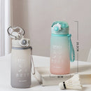 Garrafa de Água 630ml – Com Cordão, Tampa Plástica e Design Esportivo