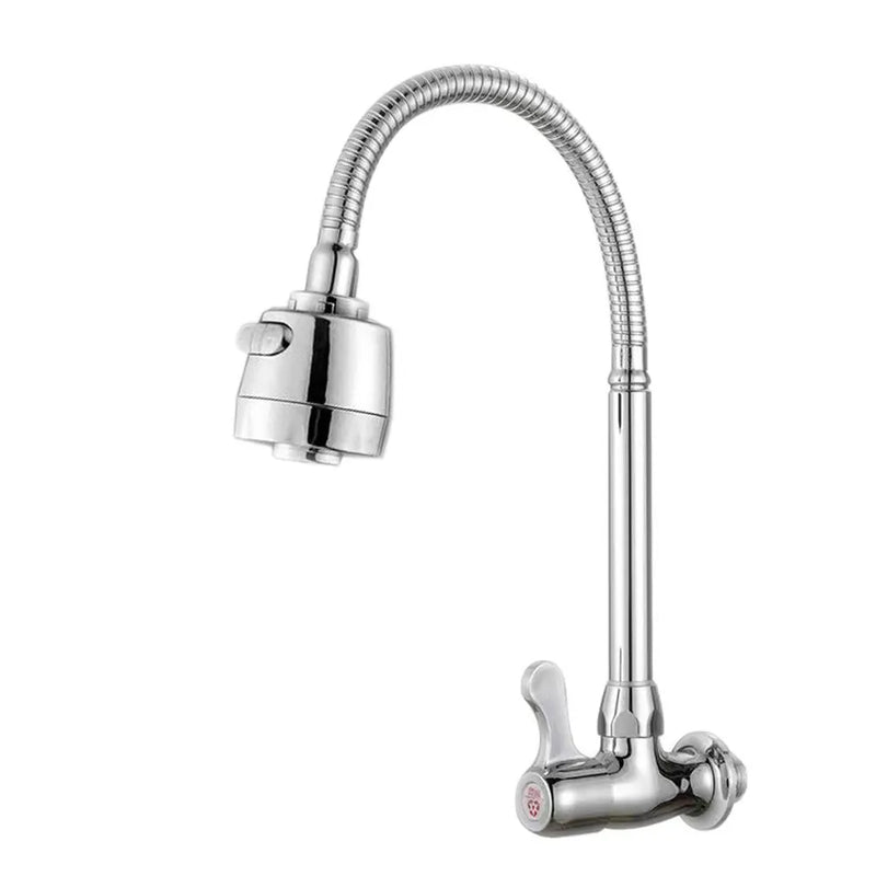 Torneira Flexível 360° para Pia de Cozinha – Duplo Jato e Design Moderno