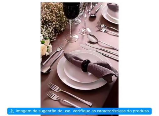 Aparelho de Jantar e Chá 20 Peças Tramontina – Porcelana Branca Redonda Silvia