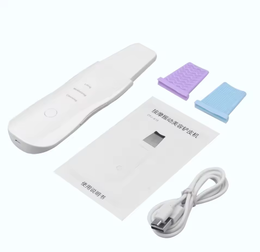 Espátula Ultrassônica de Limpeza Facial – Peeling, Removedor de Cravos e Massageador Facial