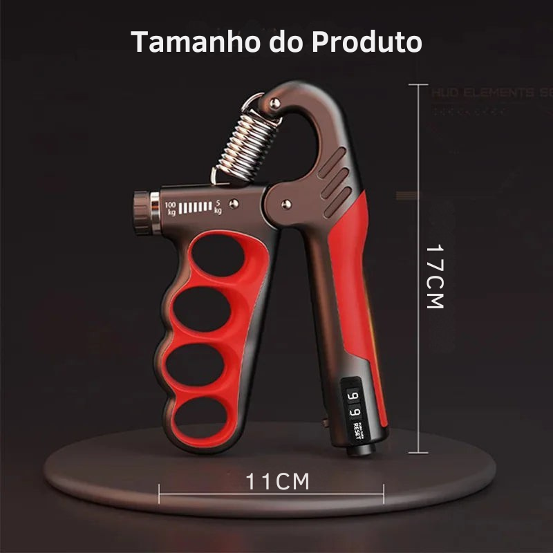 Fortalecedor de Mãos com Contador Inteligente – Força, Resistência e Desempenho em um Só Equipamento!