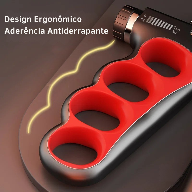 Fortalecedor de Mãos com Contador Inteligente – Força, Resistência e Desempenho em um Só Equipamento!