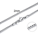 Colar Masculino Corrente Fina em Aço Inoxidável – Estilo, Resistência e Sofisticação no Seu Visual