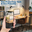 Arandela LED de Parede com Controle por Toque – 3 Níveis de Brilho e 3 Tons de Cor