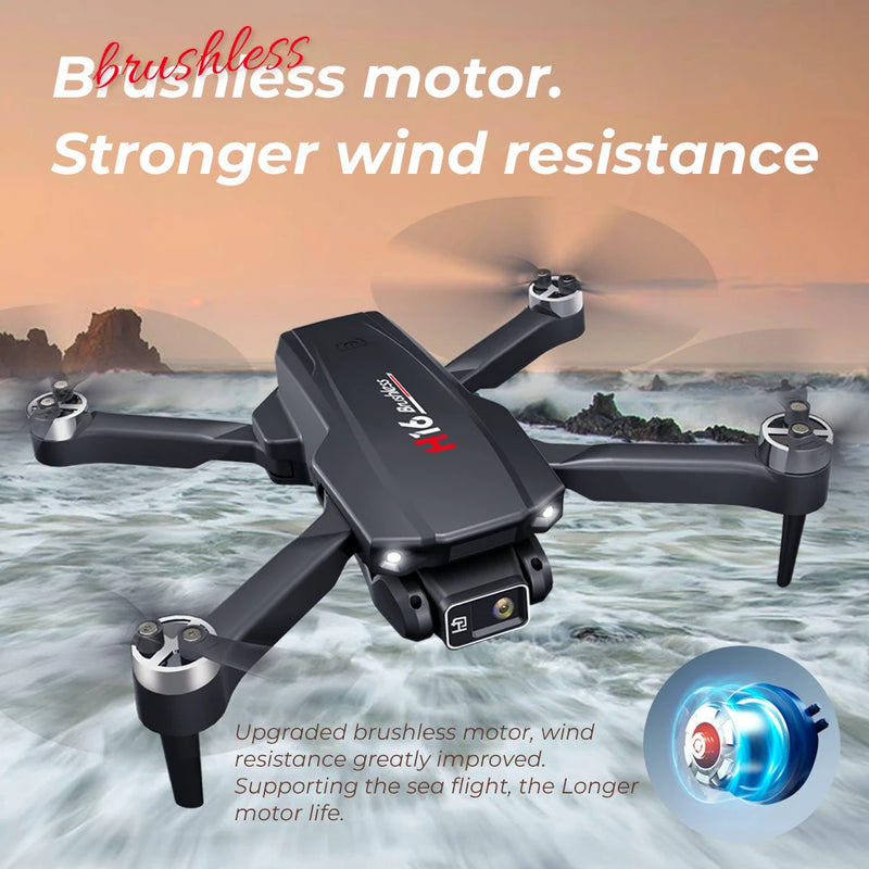 Novo Drone H16 GPS Profissional duas câmeras e com foto aérea