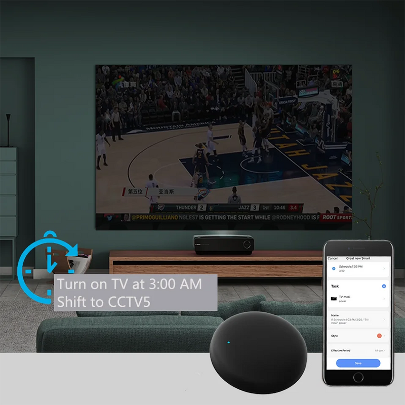 Controle remoto com Wifi Smart funciona com a Alexa