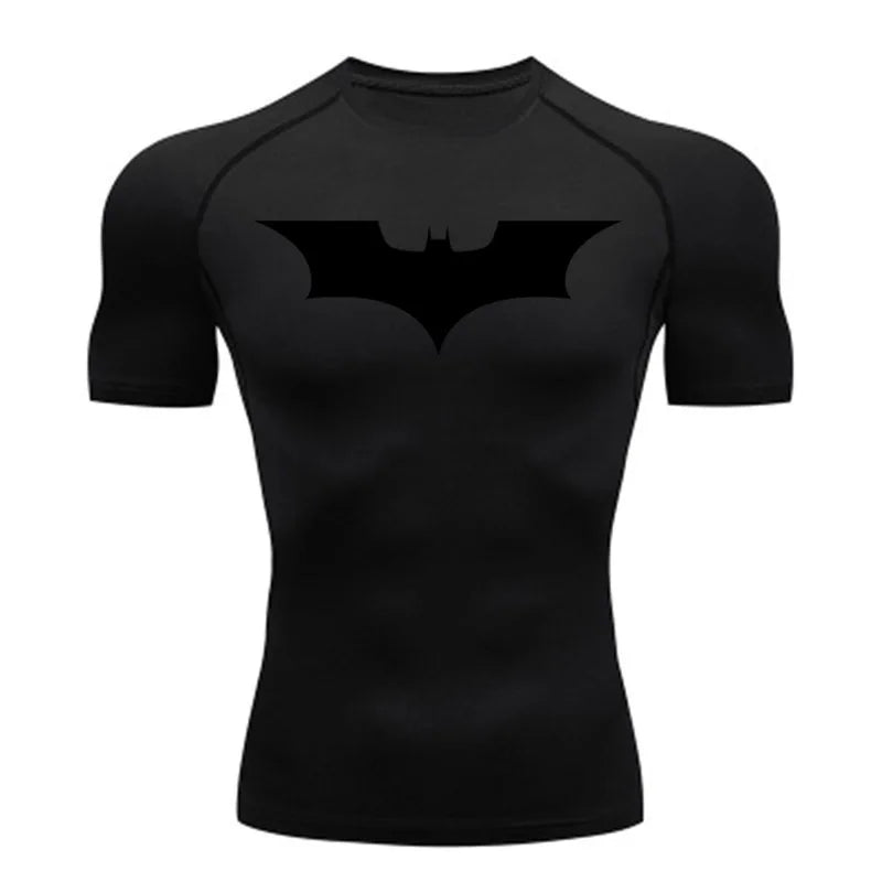 Camiseta de compressão masculina ideal para musculação ou esporte
