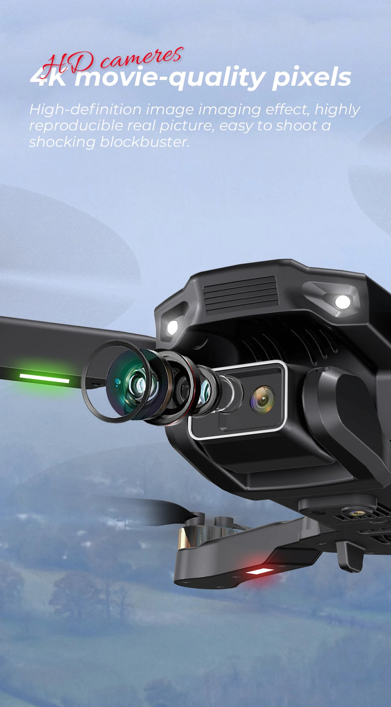 Novo Drone H16 GPS Profissional duas câmeras e com foto aérea