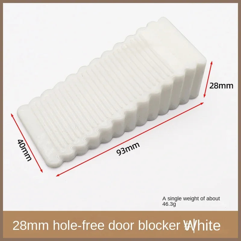 Bloqueio de parada de porta de silicone de segurança
