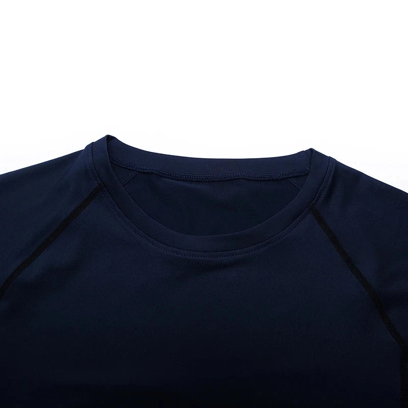 Camiseta de compressão masculina ideal para musculação ou esporte