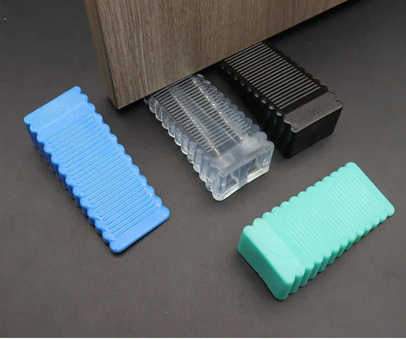 Bloqueio de parada de porta de silicone de segurança