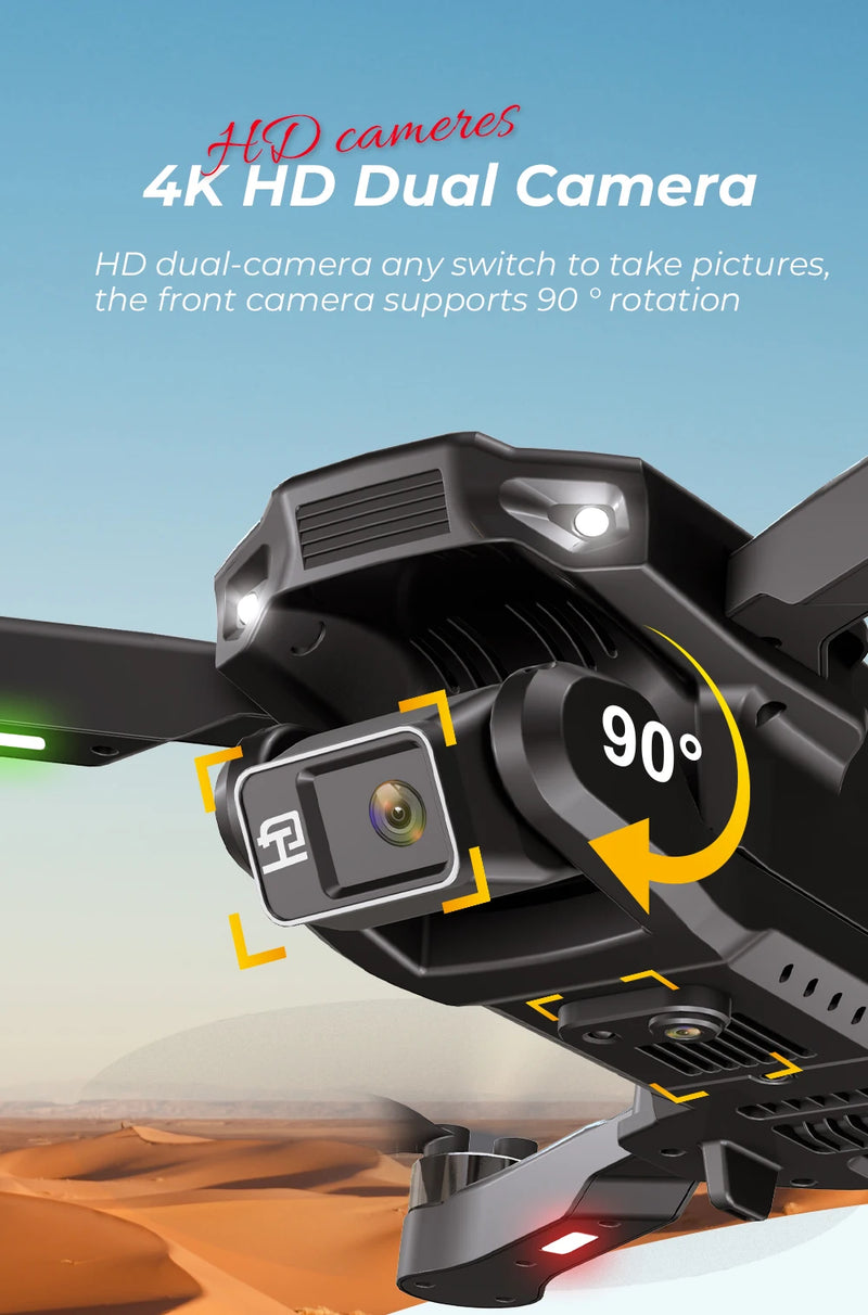 Novo Drone H16 GPS Profissional duas câmeras e com foto aérea