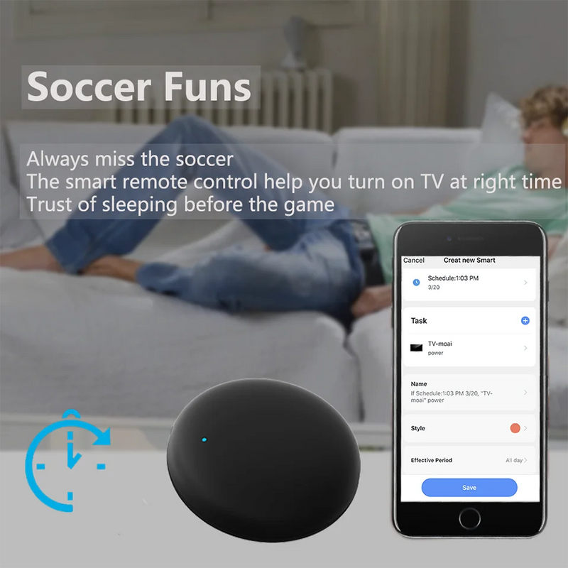 Controle remoto com Wifi Smart funciona com a Alexa
