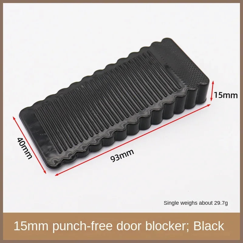Bloqueio de parada de porta de silicone de segurança