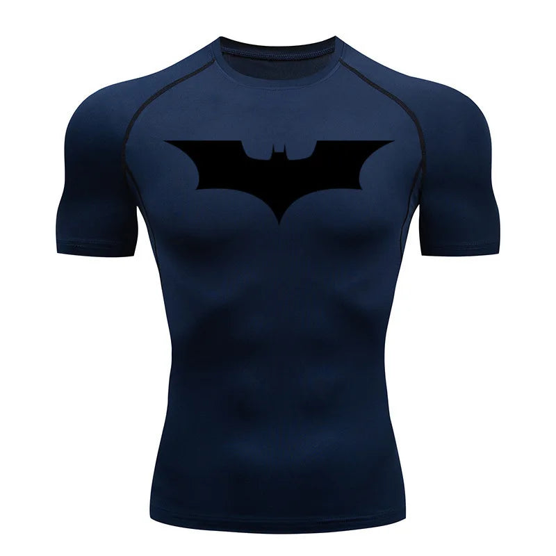 Camiseta de compressão masculina ideal para musculação ou esporte