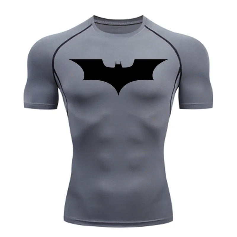 Camiseta de compressão masculina ideal para musculação ou esporte