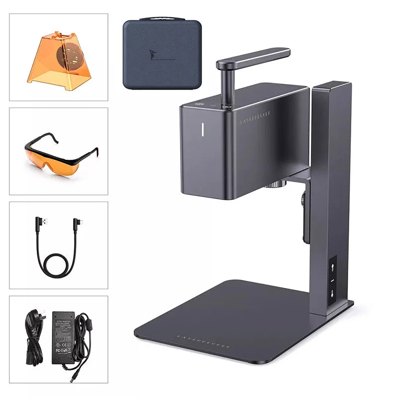Gravadora a Laser Portátil LaserPecker LP2 Pro – Potência, Precisão e Versatilidade em Gravações Profissionais