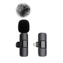 Microfone de Lapela Sem Fio Lavalier – Mini Mic para Celular, iPhone, Android, Notebook e Gravações Profissionais