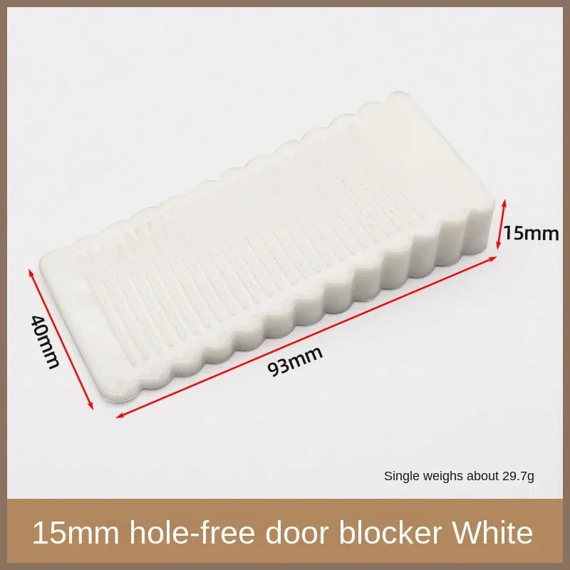 Bloqueio de parada de porta de silicone de segurança
