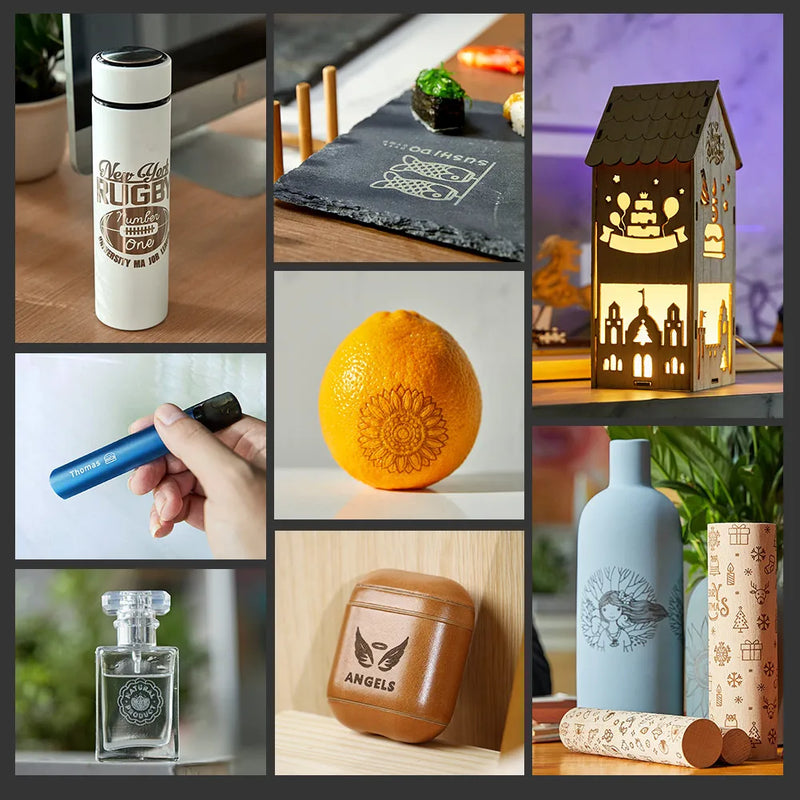 Gravadora a Laser Portátil LaserPecker LP2 Pro – Potência, Precisão e Versatilidade em Gravações Profissionais