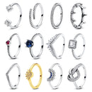 Anel Feminino Prata Esterlina 925 – Elegância, Romance e Sofisticação