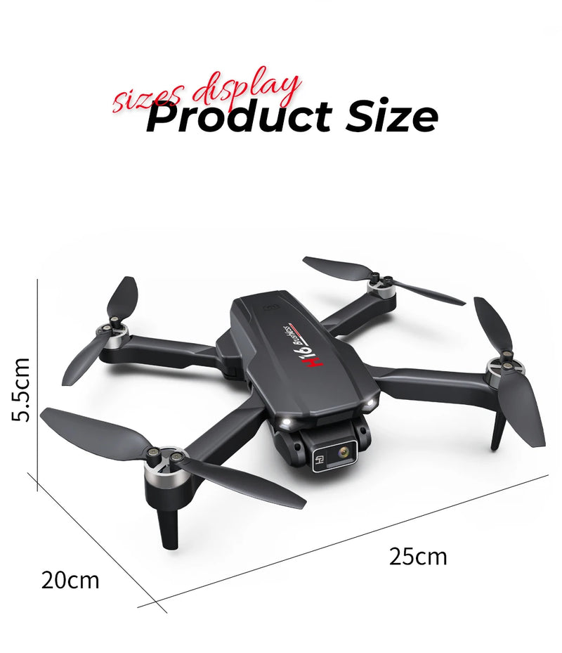 Novo Drone H16 GPS Profissional duas câmeras e com foto aérea