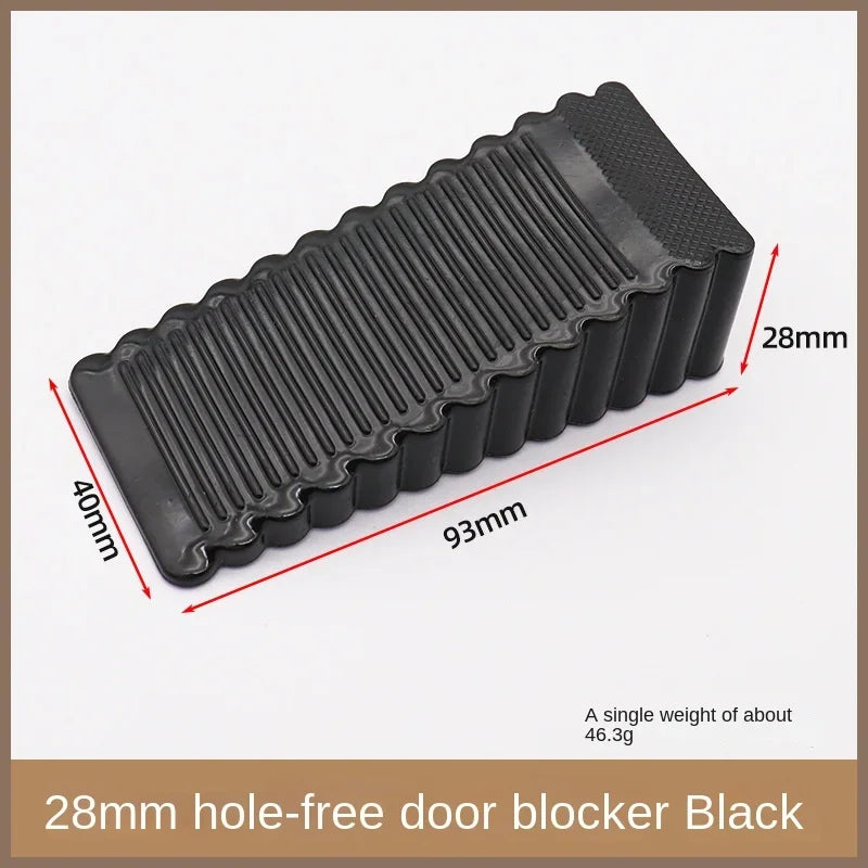 Bloqueio de parada de porta de silicone de segurança