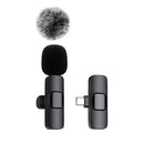 Microfone de Lapela Sem Fio Lavalier – Mini Mic para Celular, iPhone, Android, Notebook e Gravações Profissionais