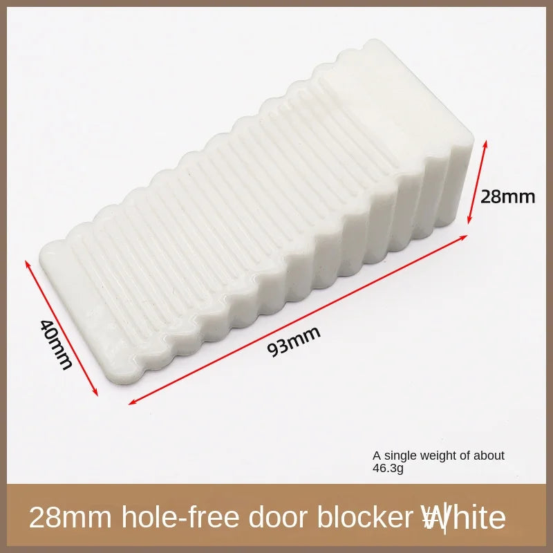 Bloqueio de parada de porta de silicone de segurança