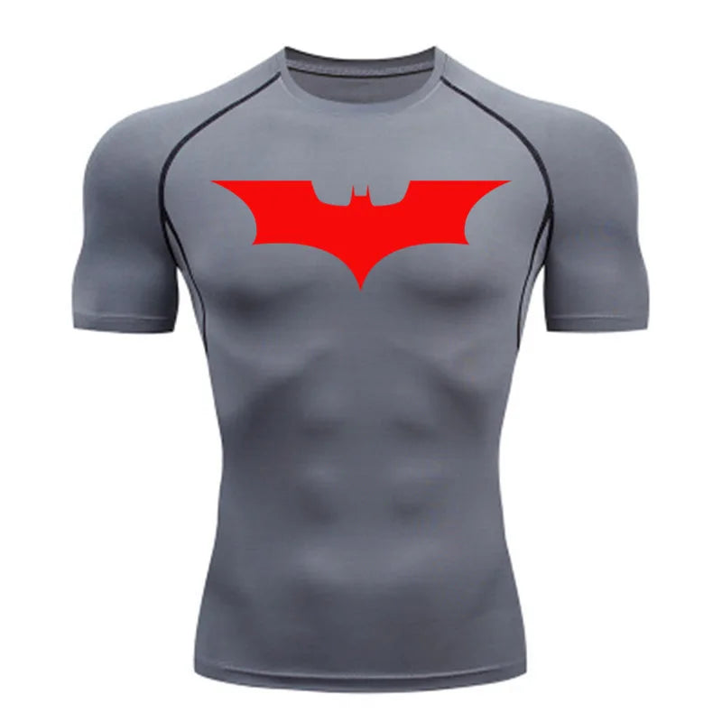 Camiseta de compressão masculina ideal para musculação ou esporte