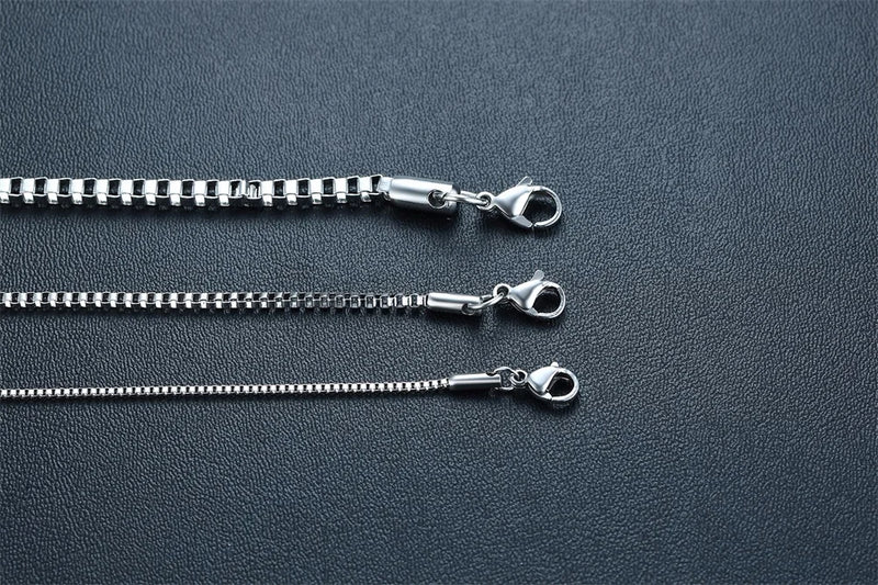 Colar Masculino Corrente Fina em Aço Inoxidável – Estilo, Resistência e Sofisticação no Seu Visual