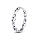 Anel Feminino Prata Esterlina 925 – Elegância, Romance e Sofisticação