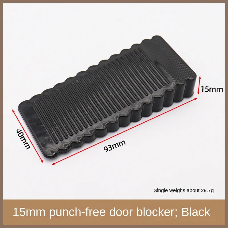 Bloqueio de parada de porta de silicone de segurança
