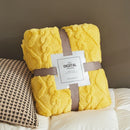 Cobertor de Veludo Macio – Conforto e Elegância para Sofá e Quarto