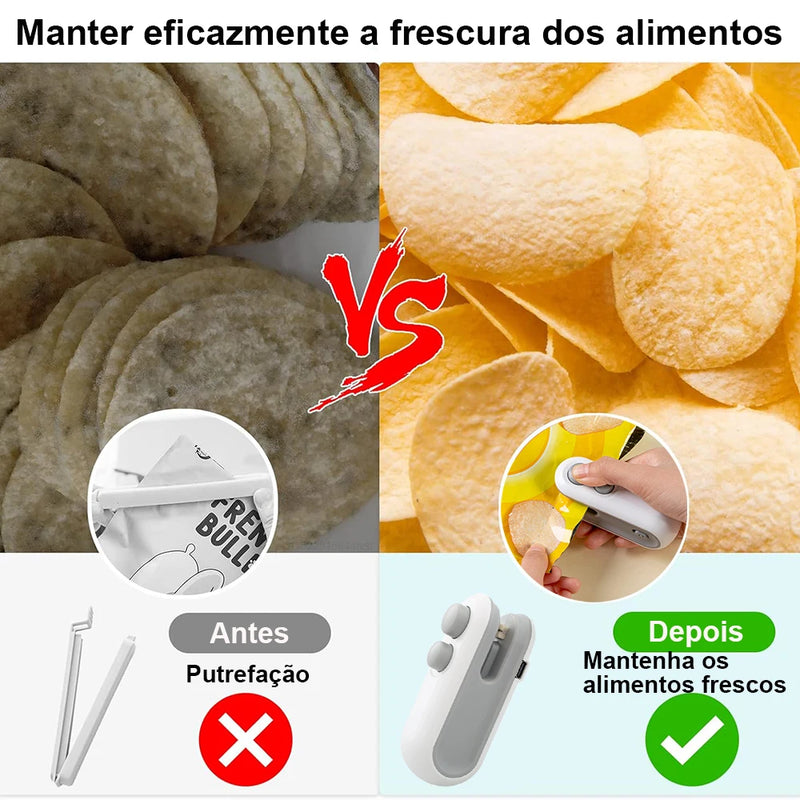 Selagem de pacote e aferidor de sacos plástico térmico e saco de alimentos