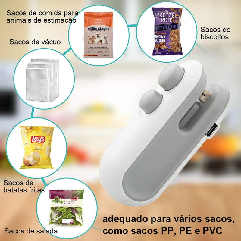 Selagem de pacote e aferidor de sacos plástico térmico e saco de alimentos