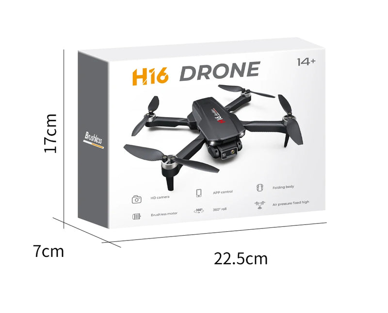 Novo Drone H16 GPS Profissional duas câmeras e com foto aérea