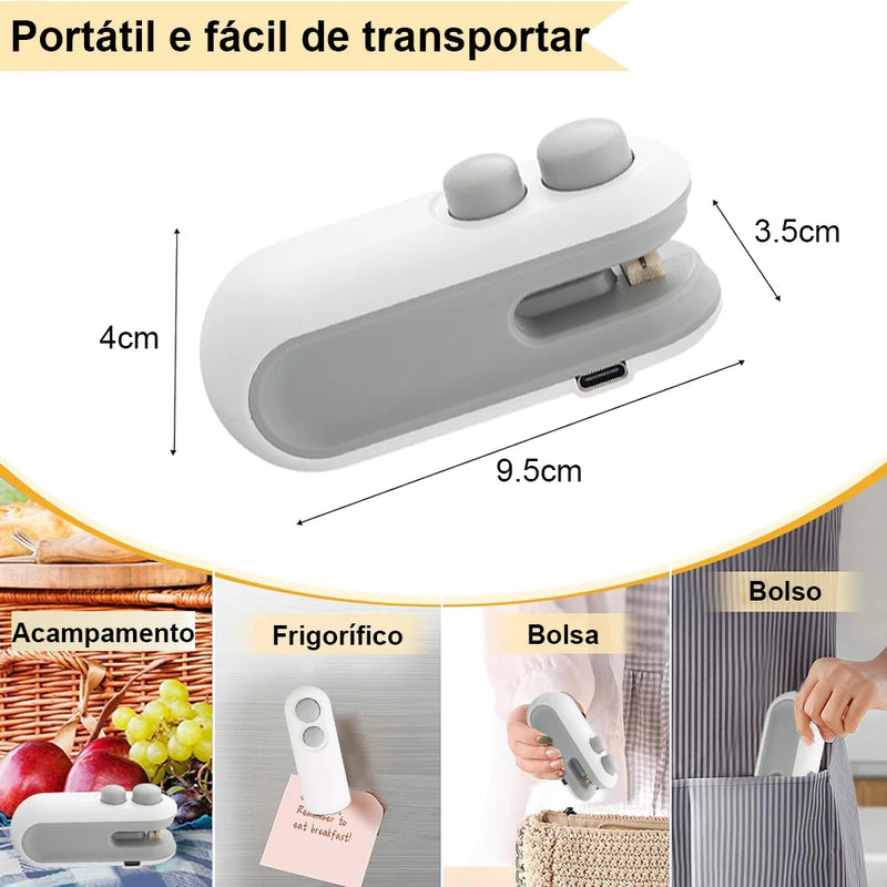Selagem de pacote e aferidor de sacos plástico térmico e saco de alimentos