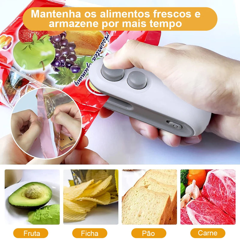 Selagem de pacote e aferidor de sacos plástico térmico e saco de alimentos