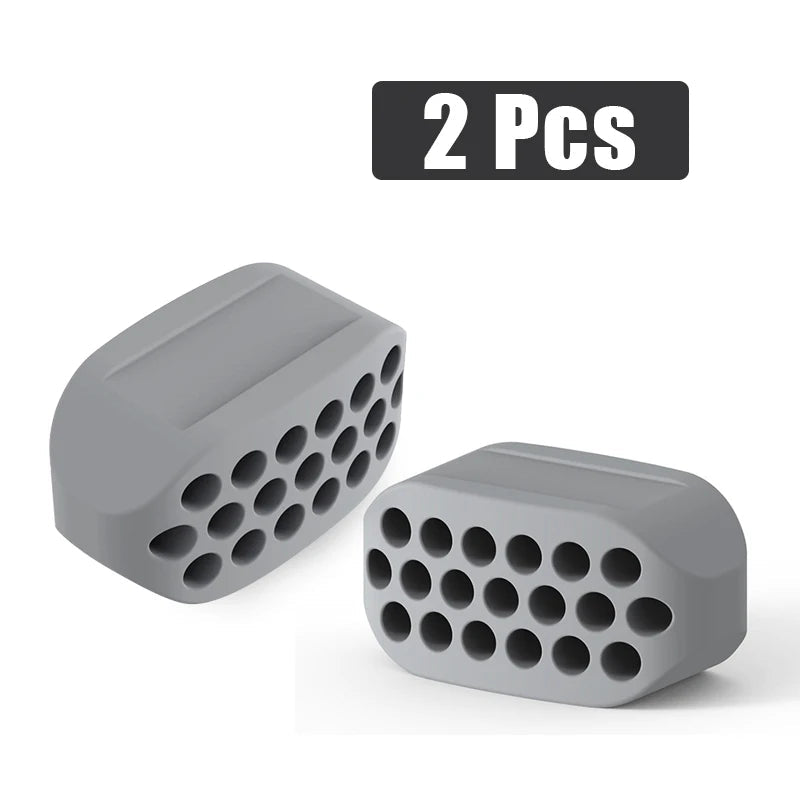 Exercitador Facial de Silicone – Tonificador de Mandíbula e Pescoço para Definição do Rosto