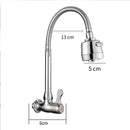 Torneira Flexível 360° para Pia de Cozinha – Duplo Jato e Design Moderno