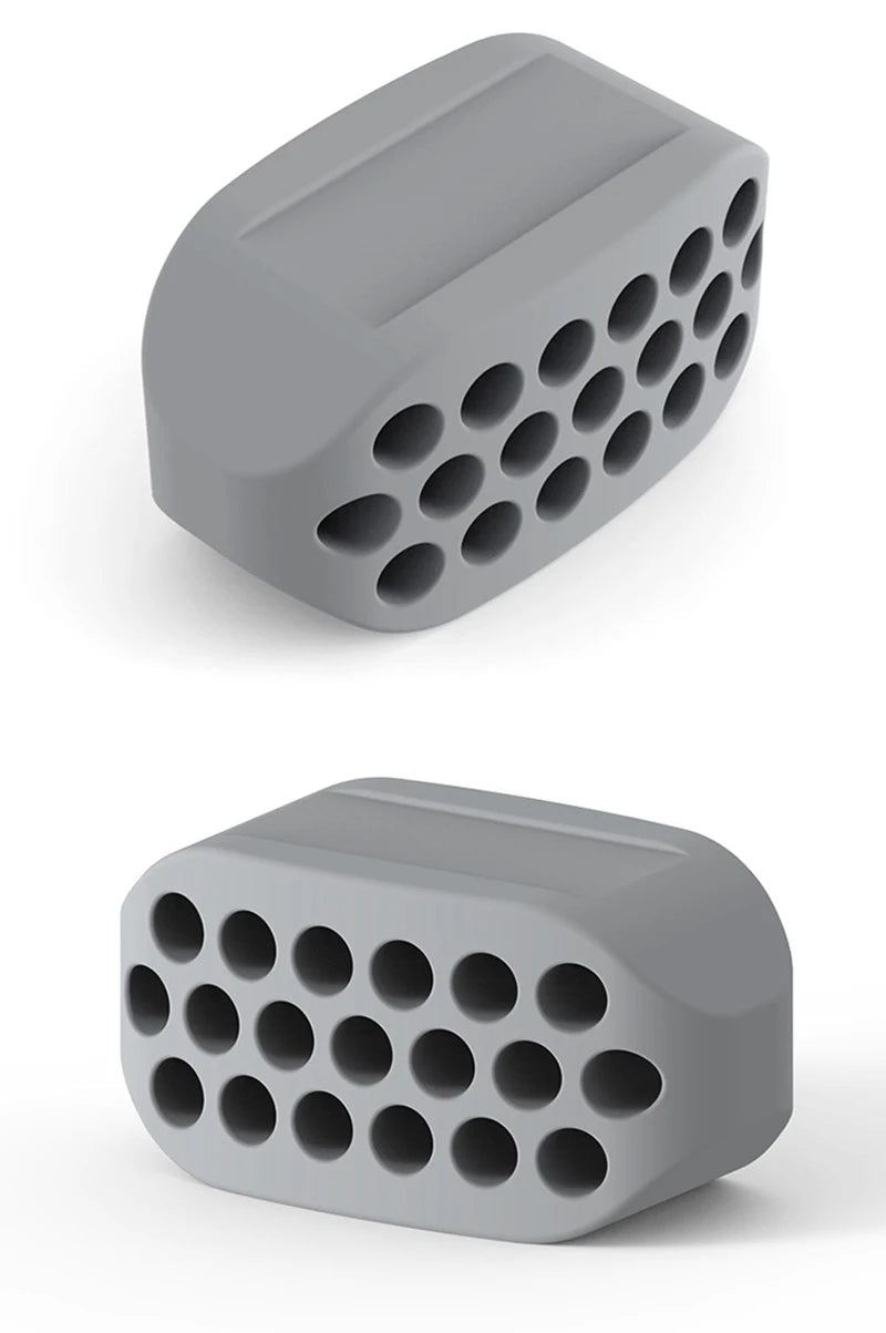 Exercitador Facial de Silicone – Tonificador de Mandíbula e Pescoço para Definição do Rosto