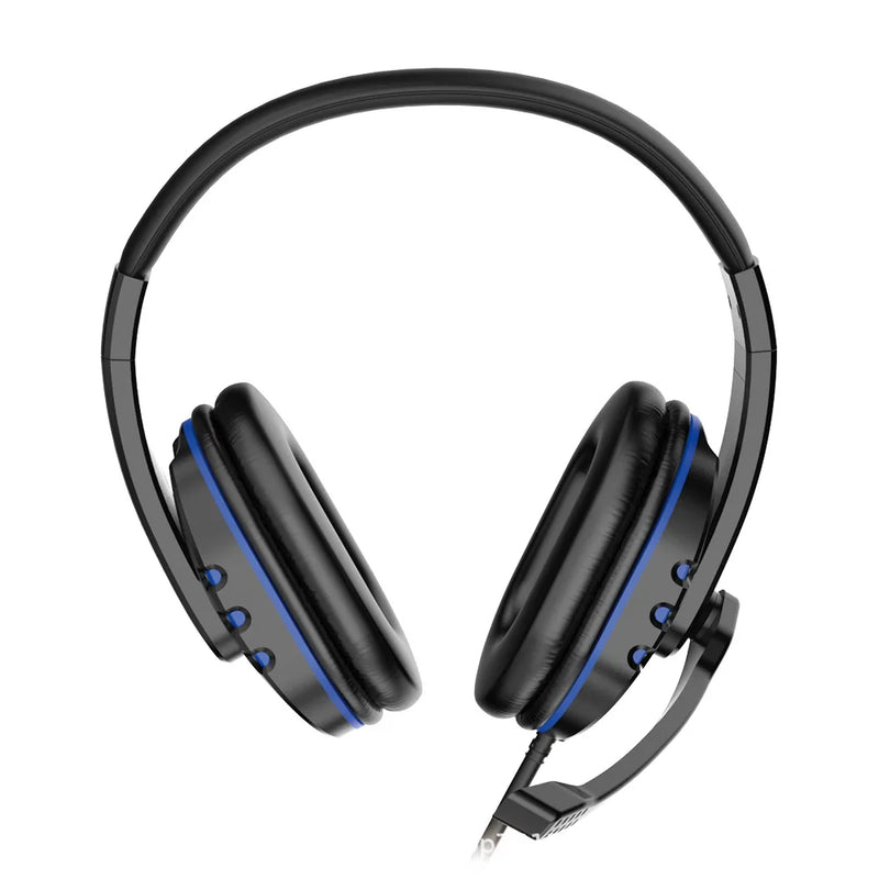 Headset Gamer com Fio P2 3.5mm – Fone de Ouvido com Microfone para PS4, PC, Notebook e Celular