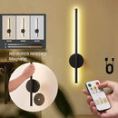 Luminária de Parede LED Recarregável 5V – Luz Sem Fio com Controle Remoto