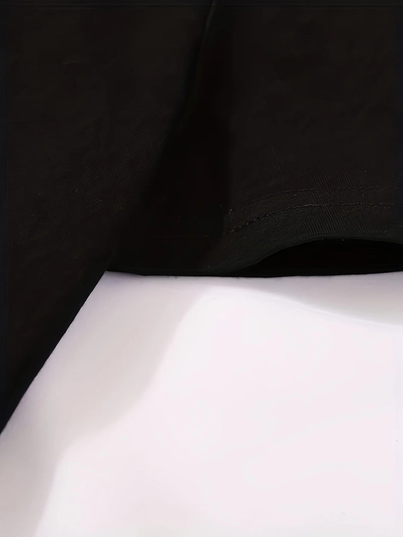 Camiseta masculina casual ajuste em torno do pescoço manga curta
