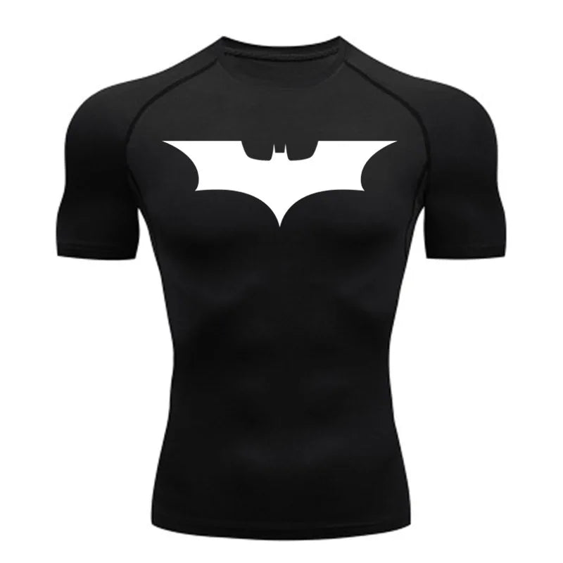 Camiseta de compressão masculina ideal para musculação ou esporte