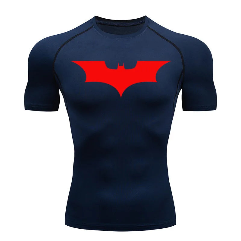 Camiseta de compressão masculina ideal para musculação ou esporte