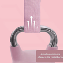 Cinto Elástico Fitness Antiderrapante – Treino de Força, Expansão do Quadril e Exercícios Funcionais