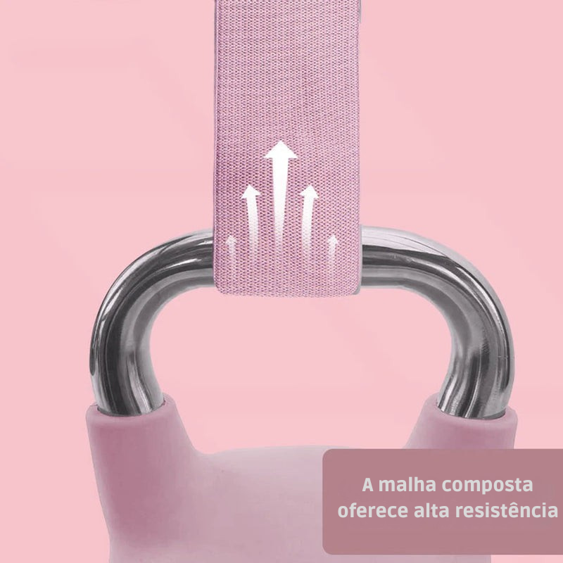Cinto Elástico Fitness Antiderrapante – Treino de Força, Expansão do Quadril e Exercícios Funcionais